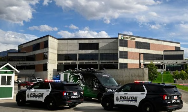 Charlie Kirk shooting incident at Utah Valley University